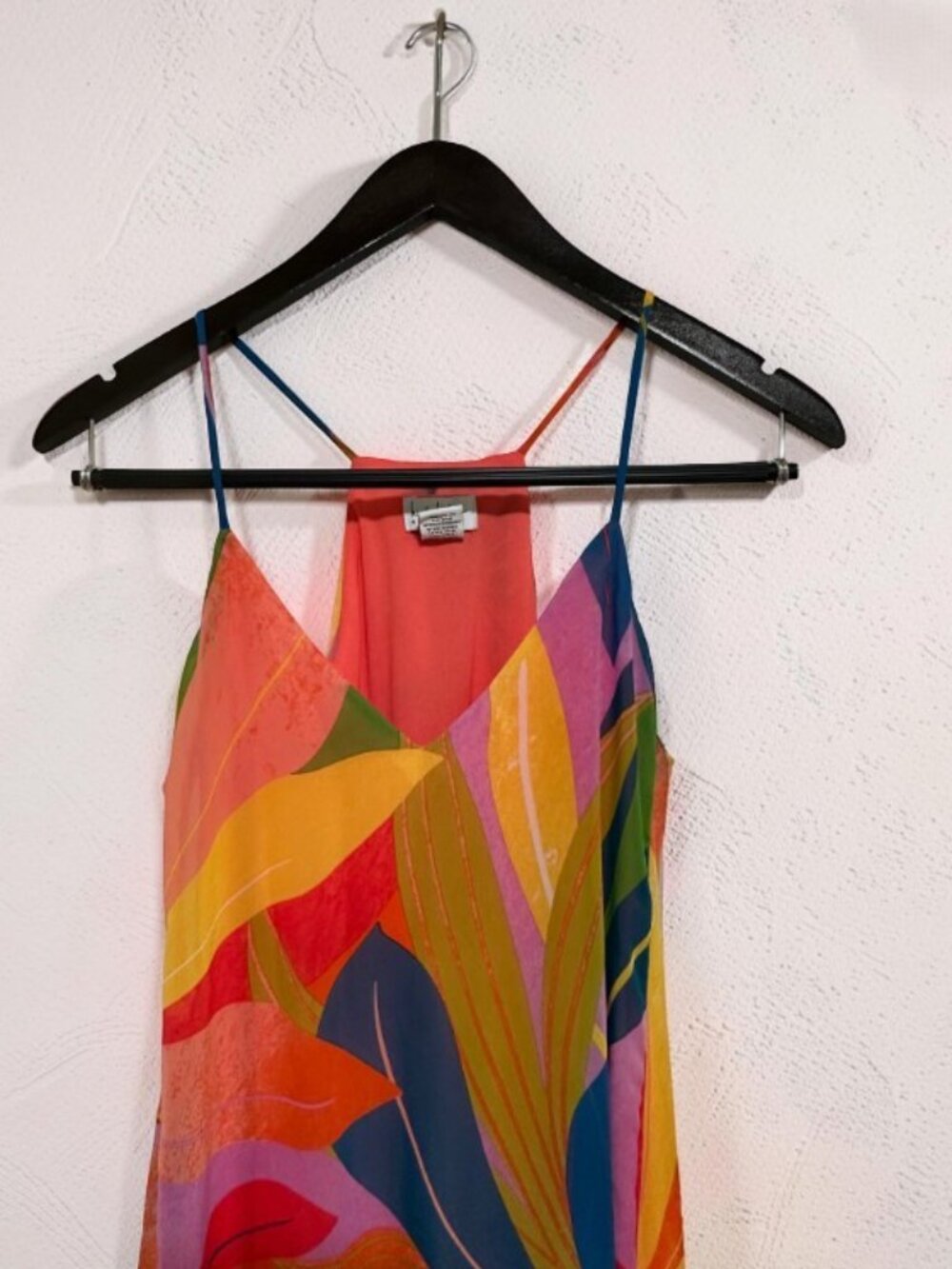 Nicole Miller New York Tropical Floral Maxi Dress - Size Small - Picture 5 of 11